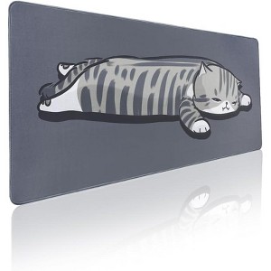 Wikineon Gaming Mouse Pad, Large Mouse Pad, Non-Slip 4mm Laptop Gaming Desk Pad, Waterproof Desk Pad, Office and Home (35.4"x15.7") - 1 of 4