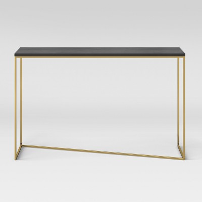 Sollerod Console Table Brass And, Target Black Console Table