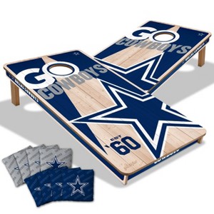 NFL Dallas Cowboys 2'x4' Wood Toss Game Set - 1 of 4