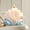 JDICTION Sea Shell Mold, 3D Ocean Silicone Mold for Candles, Resin Crafts, Soap Making, Scented Candle Supplies, Epoxy Resin, Ice Cube Tray - 4 of 4