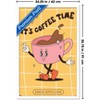 Trends International It's Coffee Time Framed Wall Poster Prints - 3 of 4