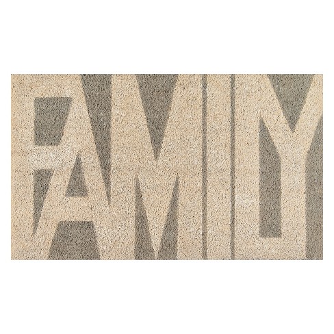 Aloha Family Coir Doormat Novogratz By Momeni Target