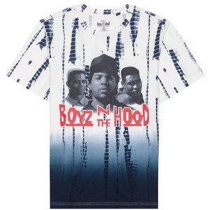 Hybrid Mens Boyz N The Hood Graphic T-Shirt, Multicoloured, Large - 1 of 1