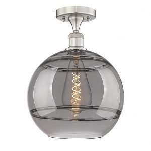 Rochester - 1 Light Semi-Flush Mount In Industrial Style-13.5 Inches Tall and 12 Inches Wide - 1 of 1