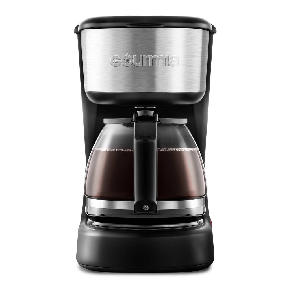 Photos - Coffee Maker Gourmia 5 Cup One-Touch Switch  with Auto Keep Warm Black 