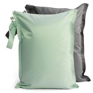 Tiny Twinkle Mess-Proof Waterproof Washable Baby/Toddler Wet Bags for Diapers, Swimsuits and Travel - 1 of 4