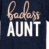 Men's - Instant Message - Badass Aunt Short Sleeve Graphic T-Shirt - 2 of 4