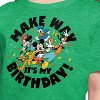 Girls' - Disney - Make Way It's My Birthday Short Sleeve Graphic T-Shirt - 2 of 4
