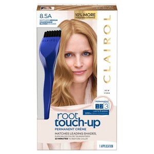 Clairol Root Touch-Up Permanent Hair Color - 8.5A Medium Champagne Blonde - 1 Kit, 8.5A Medium Beige Yellow