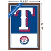 Trends International MLB Texas Rangers - Logo 22 Framed Wall Poster Prints - 3 of 4