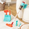 Kids Vacuum Cleaning Toy Set, Kids Vacuum with Real Suction Light & Sounds Effects, Toy Vacuum Toddler Cleaning Set as Gifts for Children Age 3+ - 3 of 4