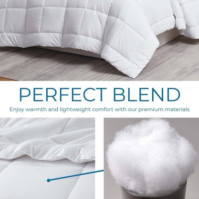 White Queen Microfiber All-Season Duvet Insert