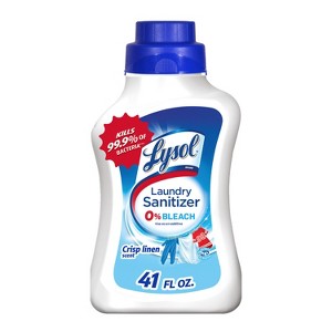 Lysol Crisp Linen Scented Laundry Sanitizer - 1 of 4