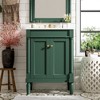 MOEPISY 24 inch Bathroom Vanity with Top Sink, 2-Tier Modern Bathroom Storage Cabinet, Single Sink Bathroom Vanity - 3 of 4