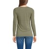 Lands' End Women's Long Sleeve Lightweight Jersey Scoop Neck T-Shirt - 2 of 3
