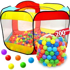 Kiddey Ball Pit Play Tent, Perfect Playhouse for Kids, Foldable and Easy Set Up - 1 of 4