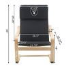 NFL Las Vegas Raiders Bentwood Accent Chair - 3 of 4