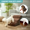 PetSafe Curved Dog Stairs – Foam Ramp for Small Pets, Non-Slip Ladder for Bed & Sofa with Waterproof Cover - 3 of 4
