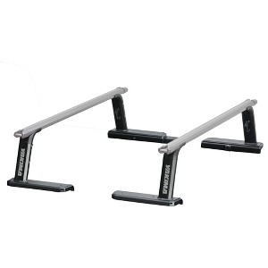 Yakima OutPost HD (Towers Only) Fixed Mid Height Heavy Duty Aluminum Construction Truck Bed Rack with Tie Down Points and T Slot Attachments, Black - 1 of 4