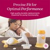 Nurse and Nourish 8 O'Rings & 4 Breast Pumps Membranes for Medela Harmony Manual Breast Pump - 2 of 4