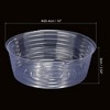 Unique Bargains Indoor Outdoor Plastic Plant Pots Saucer Flower Drip Trays Clear 10 Pcs - 2 of 4
