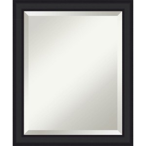 Amanti Art Oliver Narrow Beveled Wood Framed Bathroom Vanity Wall Mirror - 1 of 4