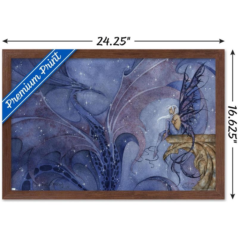 Trends International Amy Brown - Dream Dragon Framed Wall Poster Prints, 3 of 7