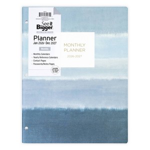 See It Bigger 2026-2027 2 Year Monthly 8.5"x11" Planner Large - 1 of 4