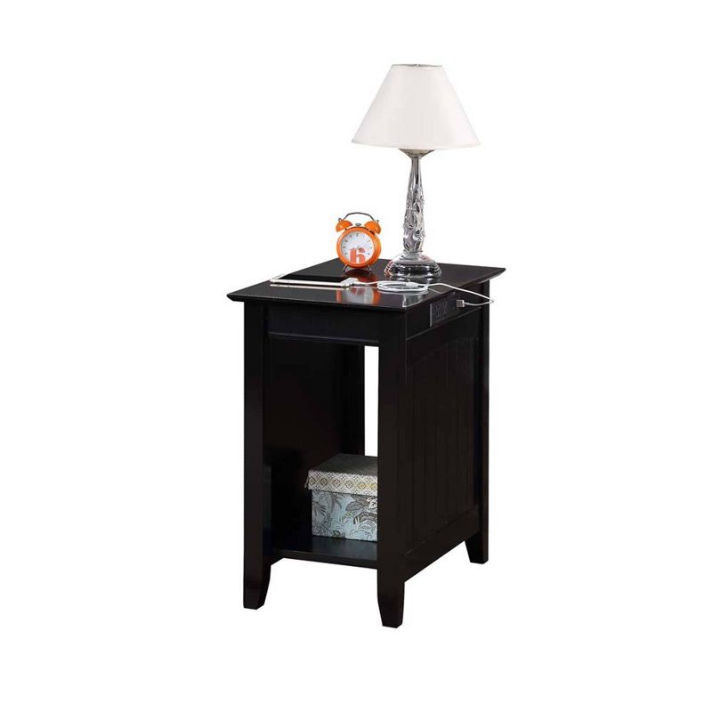 Edison End Table with Charging Station - Johar Furniture, 4 of 6