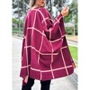 Women's Reversible Grid Cardigan - Amoli - 4 of 4