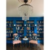 Crystorama Lighting Gabrielle 4 - Light Chandelier in  Matte Black - 3 of 4