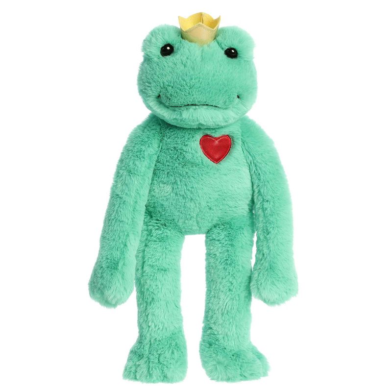 Aurora Valentines 11" Frog Prince Green Stuffed Animal, 5 of 6