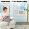 Kismile Small Room Window Air Conditioner , Remote Included ( 120-Volt , 6000-BTU ) - 4 of 4