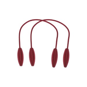 Unique Bargains Twist Design Curtain Tie Polyester Metal 2 Pcs - 1 of 4