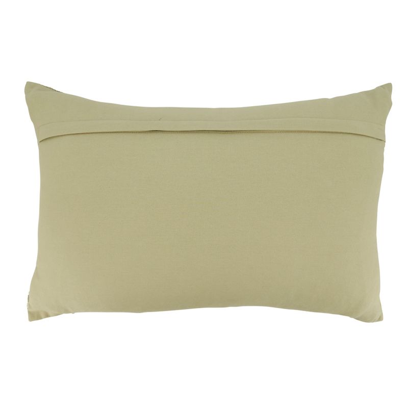 Saro Lifestyle Down-Filled Stitched Stripe Throw Pillow, 2 of 4