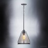 Urban Ambiance Luxury Industrial Pendant Light,  13" x 13",  Charcoal Finish, UHP2993 - 4 of 4