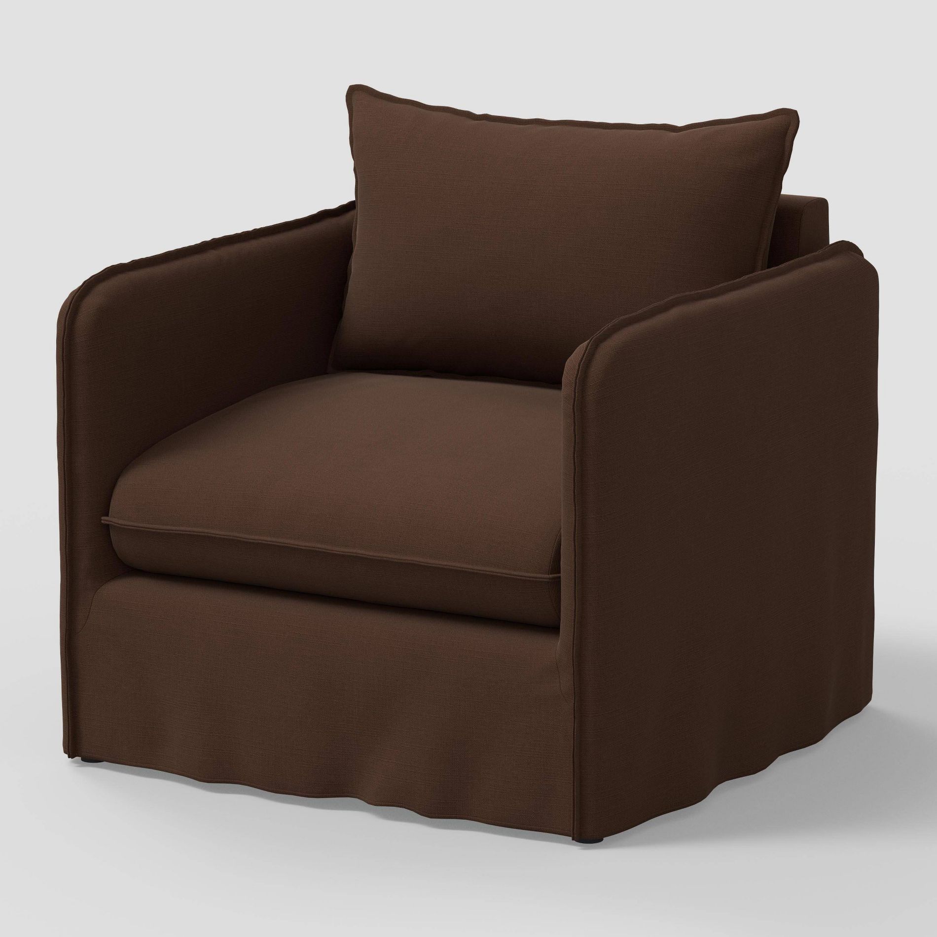 Berea Chair Classic Linen Chocolate - Threshold™
