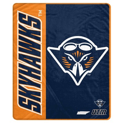 NCAA Tennessee Martin Skyhawks Ultra Soft Tailgate Throw Blanket