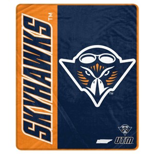 NCAA Tennessee Martin Skyhawks Ultra Soft Tailgate Throw Blanket - 1 of 2