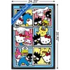 Trends International Hello Kitty and Friends: 21 Core - Group Photos Framed Wall Poster Prints - 3 of 4