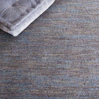Safavieh Elegance 4' Square Blue & Grey Hand-Knotted Area Rug