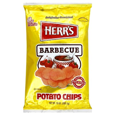 Herr's Barbecue Flavored Potato Chips 10oz