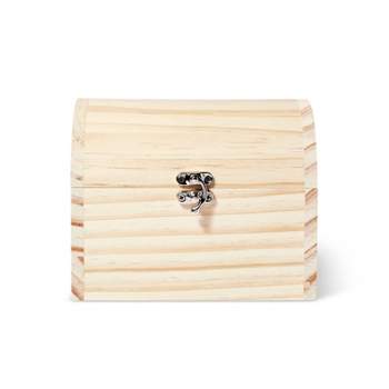 Wood Treasure Chest Box - Mondo Llama™