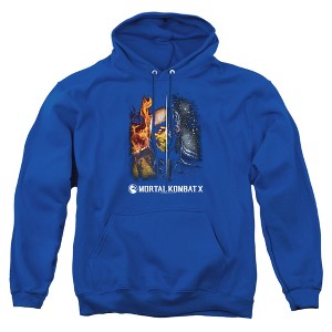 Mortal Kombat Fire And Ice Adult Pull-Over Hoodie - 1 of 4