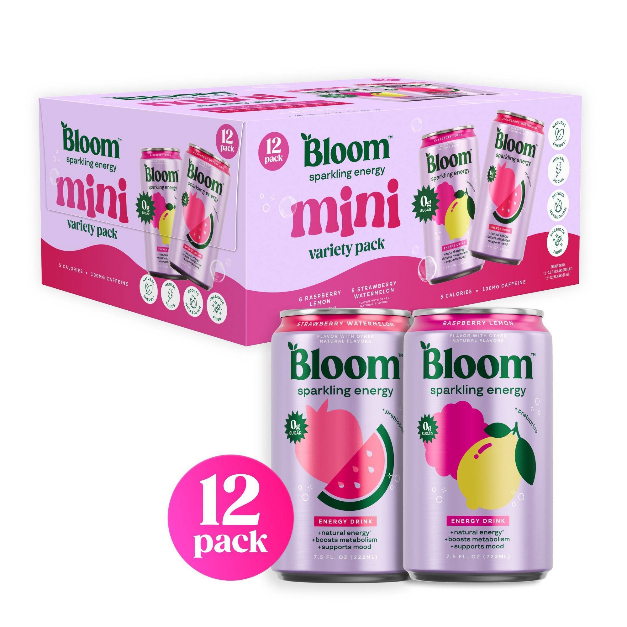 Bloom Bloom Sparkling Energy Minis — product image
