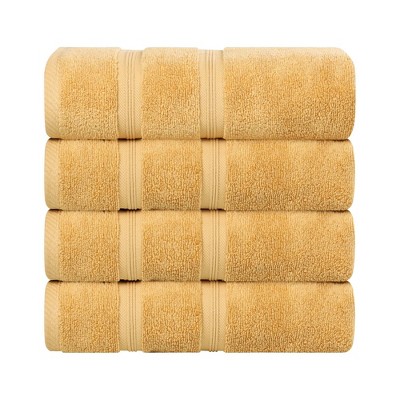 Smart Dry Cotton Medium Weight Solid Towel Set by Blue Nile Mills