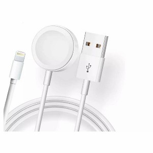 Link Magnetic Charger 2 in 1 USB Cable For Apple Watch iWatch & iPhone/iPad - Great For Home, Work & Travelling - 1 of 4