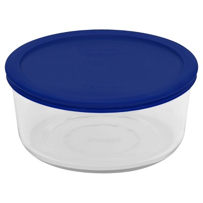 Kitchen Storage Rectangle w/ Blue Lid 4 3/4 cup - Anchor Hocking  FoodserviceAnchor Hocking Foodservice