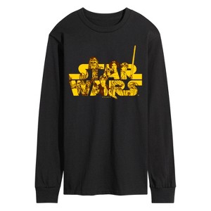 Men's - Star Wars - Logo Rebels Long Sleeve Graphic T-Shirt - 1 of 3