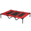 PawHut 48" x 36" Elevated Breathable Dog Bed Portable Pet Cot w/ Carry Bag Metal Frame Breathable Mesh Indoor and Outdoor - 4 of 4